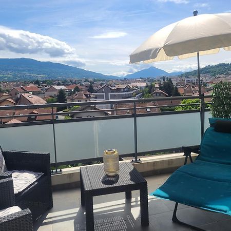 Appartement Joli T2 Proche Gare Avec Vue à Annemasse Extérieur photo